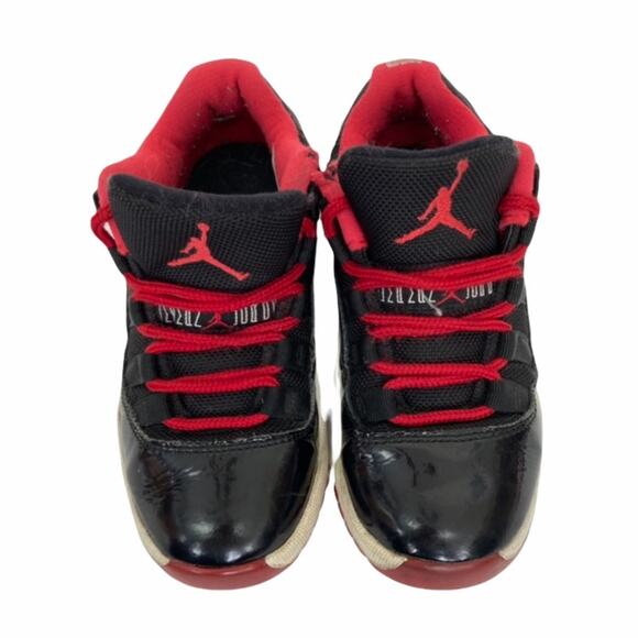 Air Jordan 11 Retro Low BP bred sneakers 11C - Picture 3 of 7